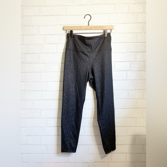 Marika Pants - $3/20 Women’s Marika Black Shiny Leopard Activewear Leggings